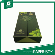 Cartón de empaquetado de alta calidad de la caja de regalo del aceite de oliva